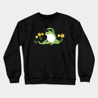 Yoga Frog Crewneck Sweatshirt